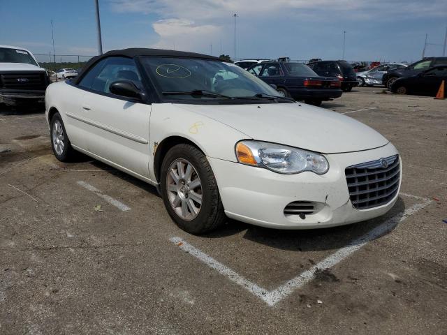 1C3EL75R94N414162 - 2004 CHRYSLER SEBRING GT WHITE photo 1