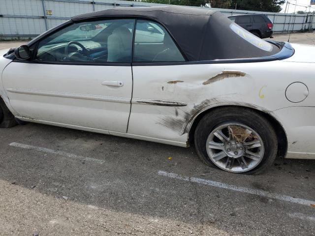 1C3EL75R94N414162 - 2004 CHRYSLER SEBRING GT WHITE photo 9