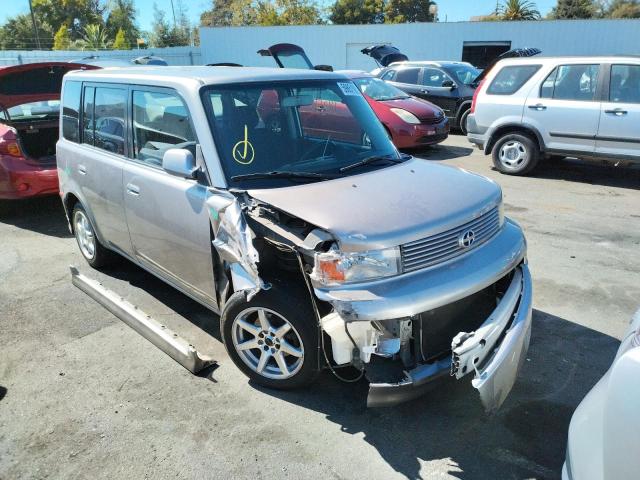 JTLKT324364030276 - 2006 TOYOTA SCION XB SILVER photo 1