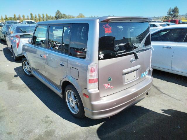 JTLKT324364030276 - 2006 TOYOTA SCION XB SILVER photo 3