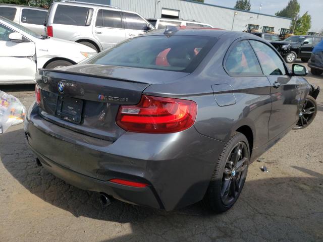 WBA1J9C5XGV695952 - 2016 BMW M235XI GRAY photo 4