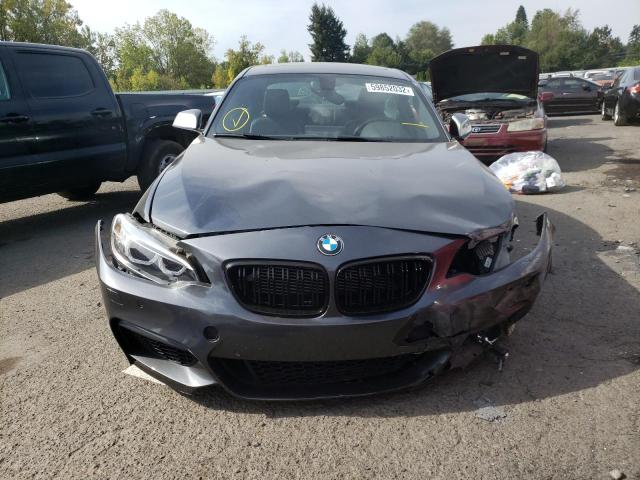WBA1J9C5XGV695952 - 2016 BMW M235XI GRAY photo 9