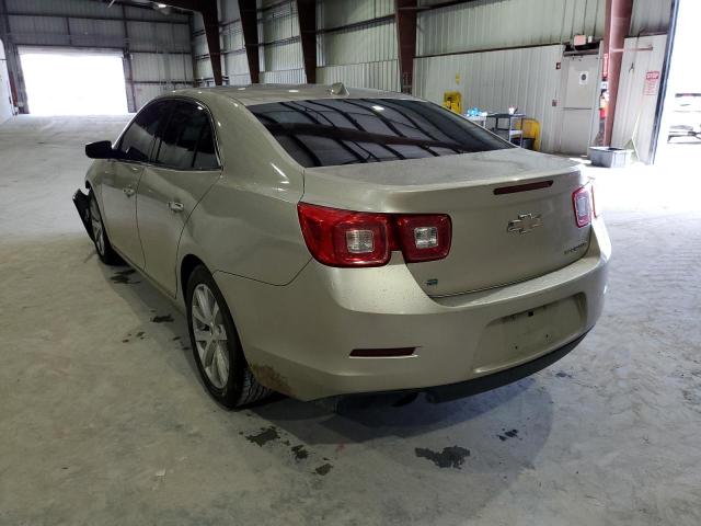 1G11H5SL7EF285990 - 2014 CHEVROLET MALIBU LTZ ოქროსფერი ფოტო 3