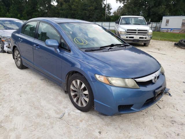 2HGFA16929H356463 - 2009 HONDA CIVIC EXL Mavi foto 1