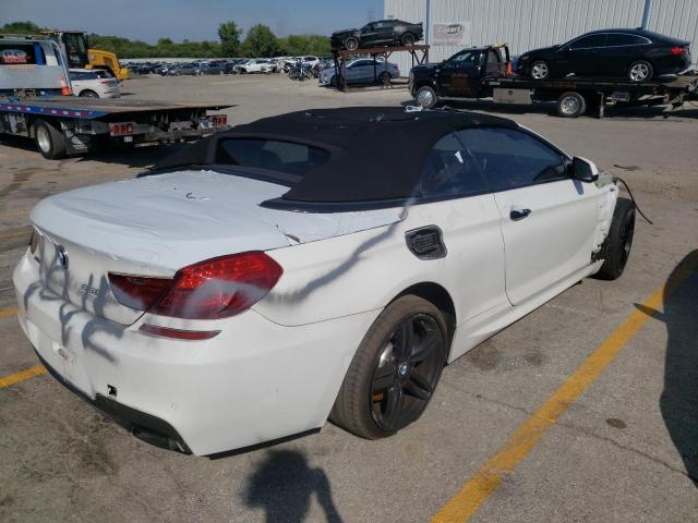 WBAYP1C55DDX00779 - 2013 BMW 650 XI WHITE photo 4