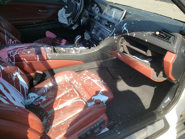 WBAYP1C55DDX00779 - 2013 BMW 650 XI WHITE photo 5