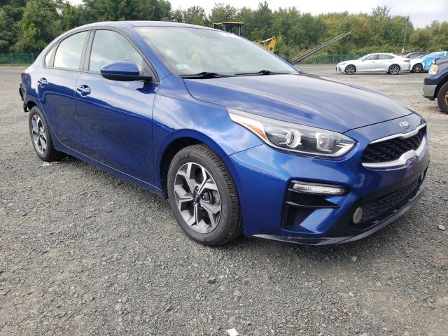 3KPF24AD0KE044684 - 2019 KIA FORTE FE BLUE photo 1