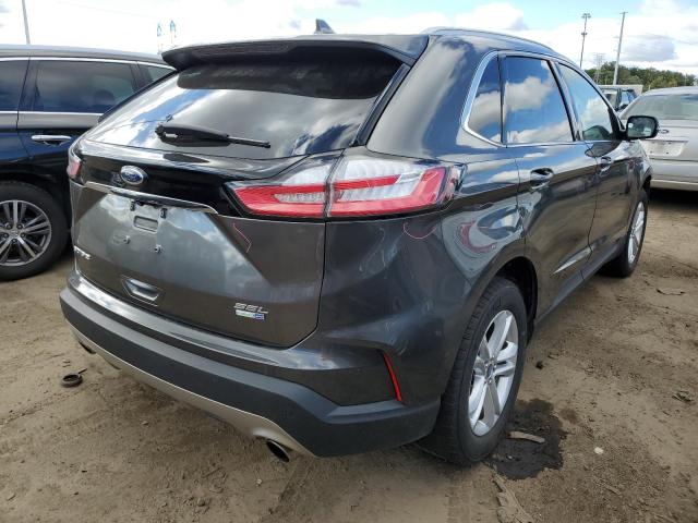 2FMPK4J93KBB60769 - 2019 FORD EDGE SEL GRAY photo 4