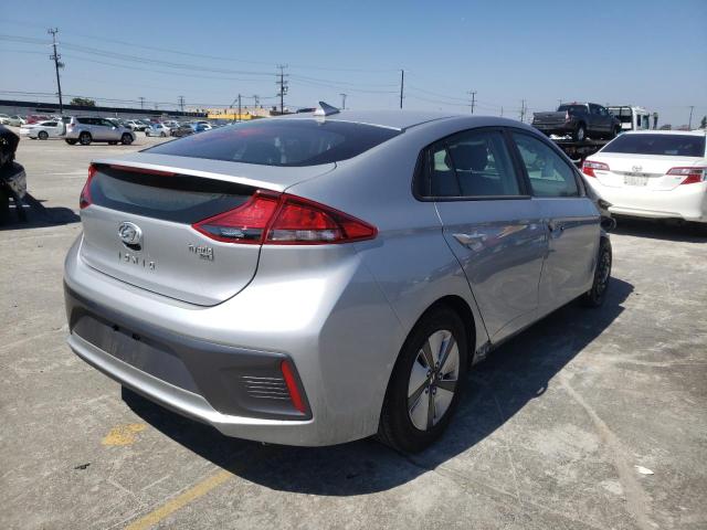 KMHC65LC5LU226283 - 2020 HYUNDAI IONIQ BLUE SILVER photo 4