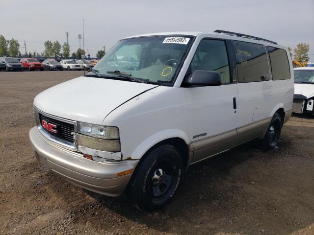 1GKDM19W21B512212 - 2001 GMC SAFARI XT WHITE photo 2