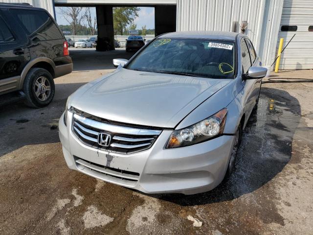 1HGCP2F64BA070728 - 2011 HONDA ACCORD SILVER photo 2