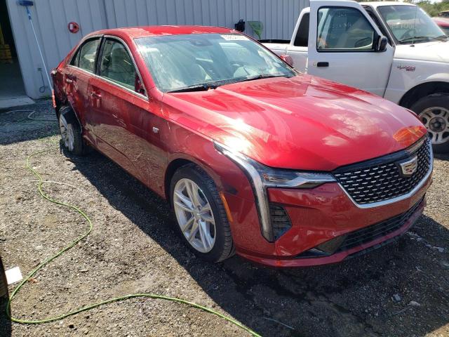 1G6DA5RKXM0144373 - 2021 CADILLAC CT4 LUXURY RED photo 1