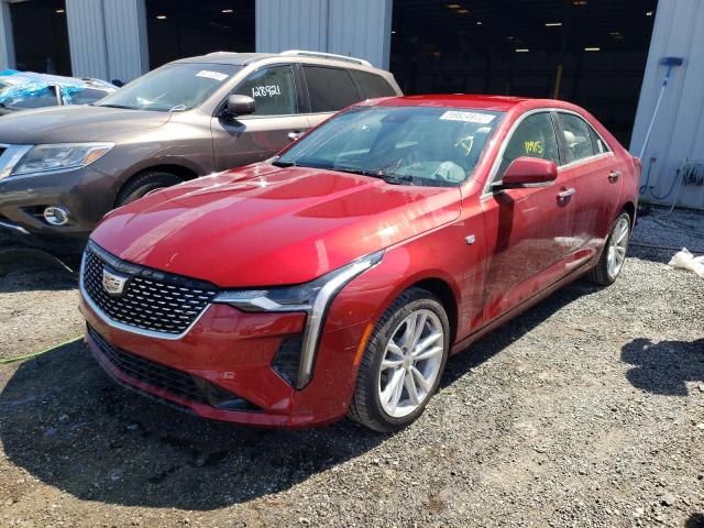 1G6DA5RKXM0144373 - 2021 CADILLAC CT4 LUXURY RED photo 2