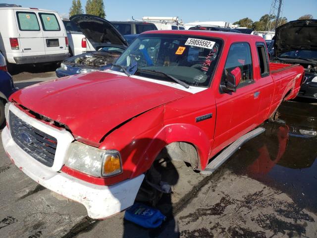 1FTYR14U68PA36905 - 2008 FORD RANGER SUP RED photo 2