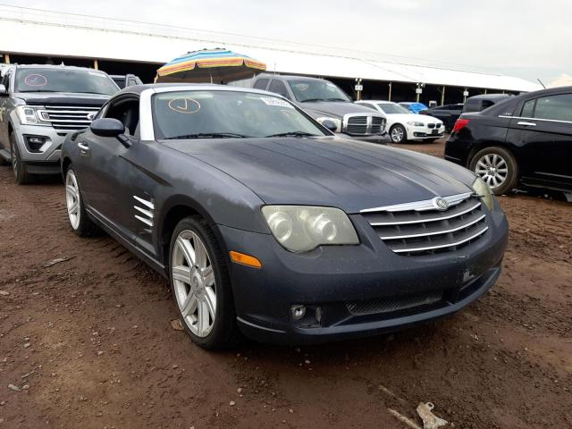 1C3AN69L36X066620 - 2006 CHRYSLER CROSSFIRE GRAY photo 1