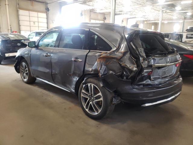 5FRYD4H81HB014591 - 2017 ACURA MDX ADVANC CHARCOAL photo 3