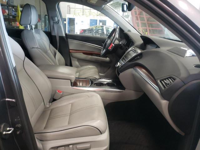 5FRYD4H81HB014591 - 2017 ACURA MDX ADVANC CHARCOAL photo 5