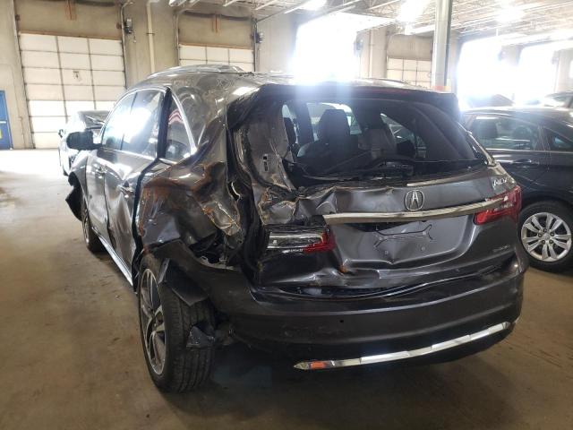5FRYD4H81HB014591 - 2017 ACURA MDX ADVANC CHARCOAL photo 9