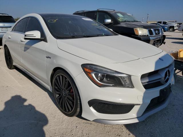 WDDSJ5CB8EN046403 - 2014 MERCEDES-BENZ CLA 45 AMG WHITE photo 1