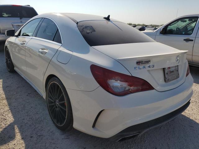 WDDSJ5CB8EN046403 - 2014 MERCEDES-BENZ CLA 45 AMG WHITE photo 3