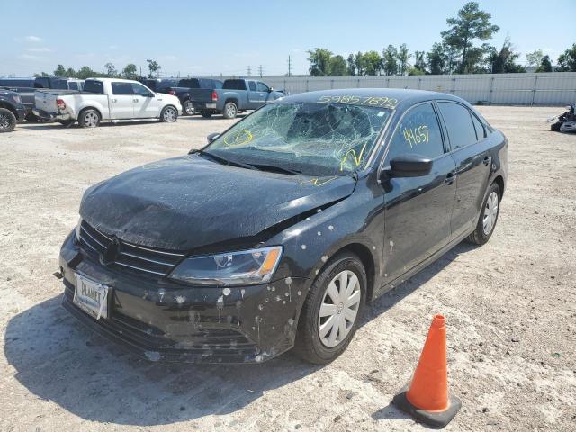 3VW2K7AJ6FM296678 - 2015 VOLKSWAGEN JETTA BASE 黑色 照片 2