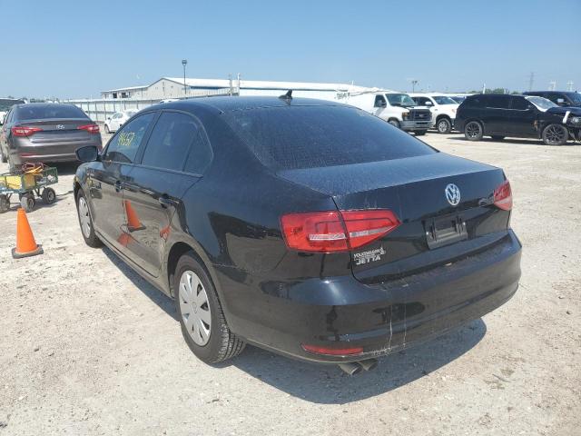 3VW2K7AJ6FM296678 - 2015 VOLKSWAGEN JETTA BASE 黑色 照片 3