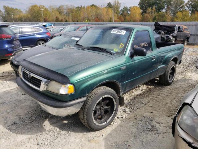 4F4YR12C7YTM14156 - 2000 MAZDA B2500 GREEN photo 2