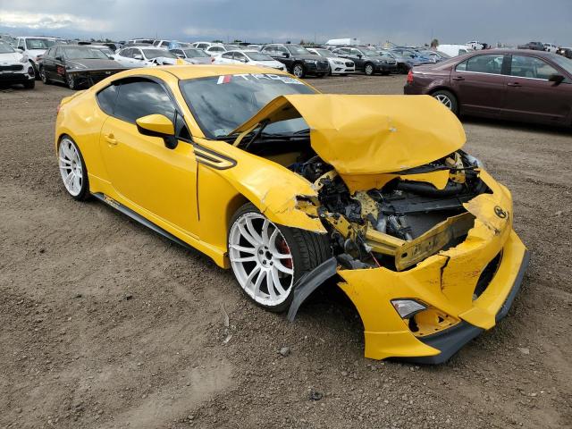 JF1ZNAA11F9706541 - 2015 TOYOTA SCION FR-S YELLOW photo 1