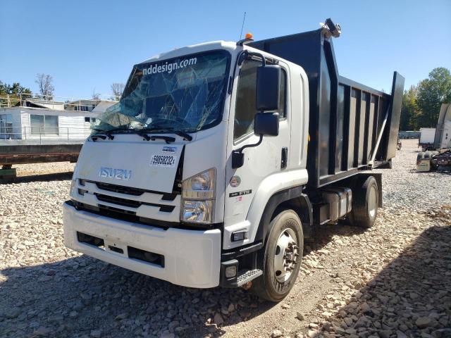 54DK6S166KSG00727 - 2019 ISUZU FTR WHITE photo 2