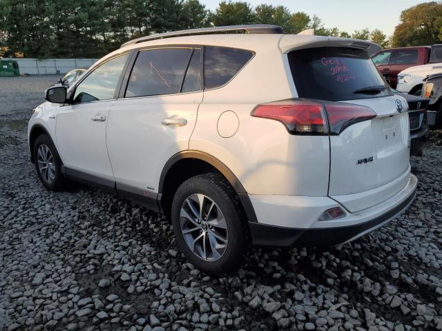 JTMRJREV6JD251080 - 2018 TOYOTA RAV4 HV LE WHITE photo 3