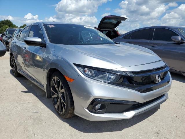 2HGFC2F89LH568128 - 2020 HONDA CIVIC SPOR SILVER photo 1