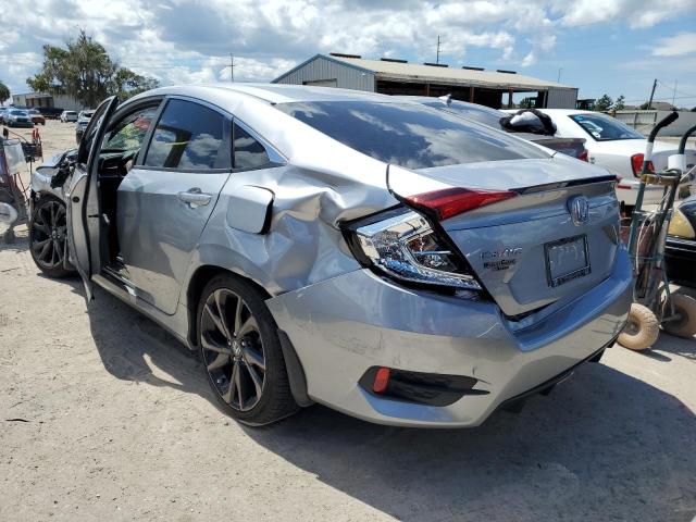 2HGFC2F89LH568128 - 2020 HONDA CIVIC SPOR SILVER photo 3