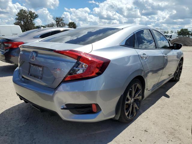 2HGFC2F89LH568128 - 2020 HONDA CIVIC SPOR SILVER photo 4