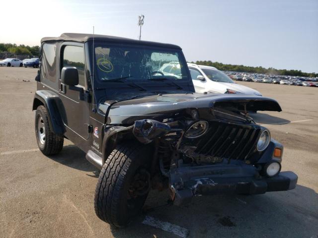 1J4FA39S63P362966 - 2003 JEEP WRANGLER C BLACK photo 1