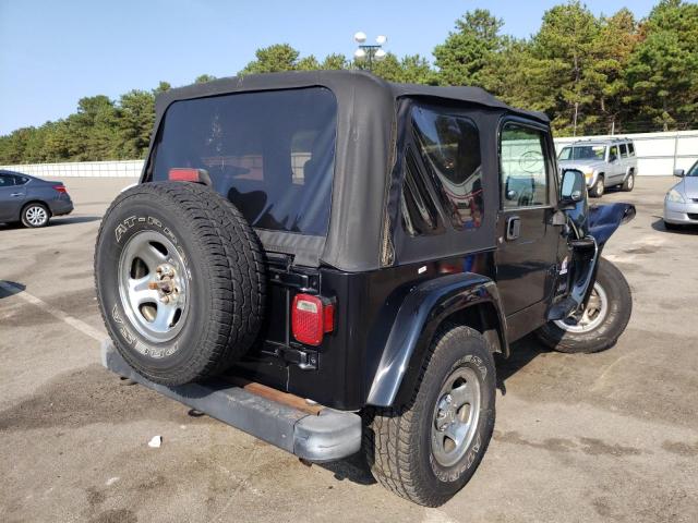 1J4FA39S63P362966 - 2003 JEEP WRANGLER C BLACK photo 4