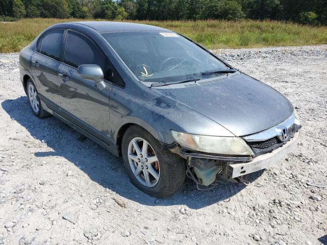 2HGFA1F67AH505699 - 2010 HONDA CIVIC LX-S GRAY photo 1