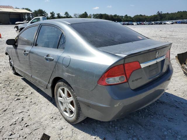 2HGFA1F67AH505699 - 2010 HONDA CIVIC LX-S GRAY photo 3