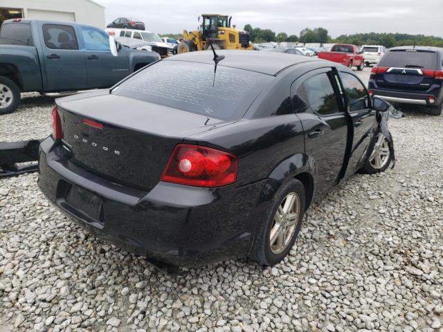 1B3BD1FB1BN523790 - 2011 DODGE AVENGER MA BLACK photo 4