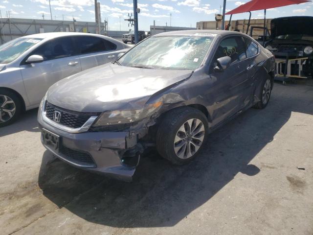 1HGCT1B32EA009500 - 2014 HONDA ACCORD LX- GRAY photo 2