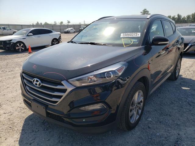 KM8J33A47JU644339 - 2018 HYUNDAI TUCSON SEL BLACK photo 2