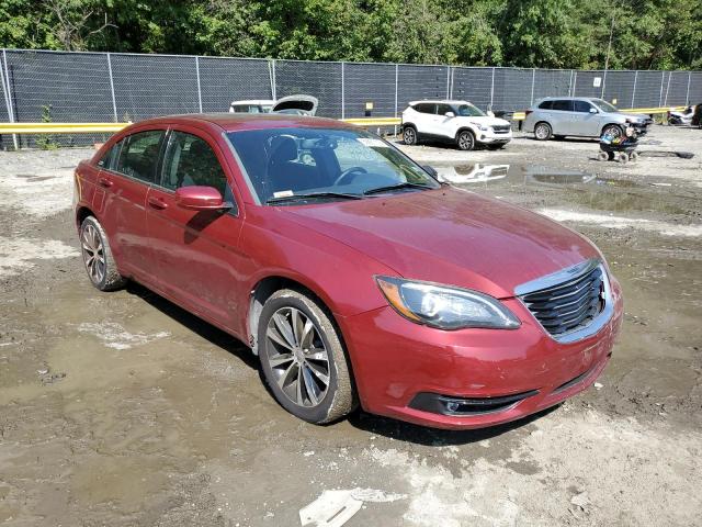 1C3CCBBBXDN655343 - 2013 CHRYSLER 200 TOURIN RED photo 1