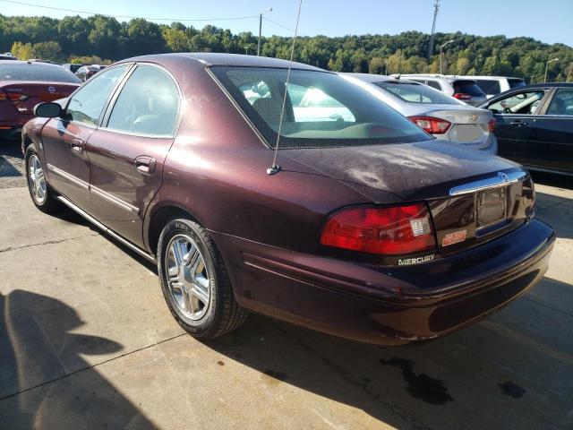 1MEFM55S3YA632825 - 2000 MERCURY SABLE LS P BURGUNDY photo 3