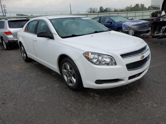 1G1ZA5E00CF279552 - 2012 CHEVROLET MALIBU LS WHITE photo 1