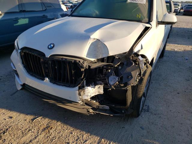 5UXCR4C0XP9N48419 - 2023 BMW X5 SDRIVE WHITE photo 9