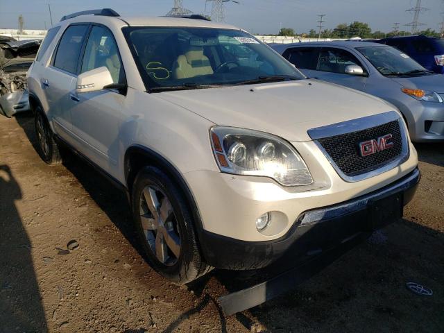 1GKKVRED9CJ358761 - 2012 GMC ACADIA WHITE photo 1