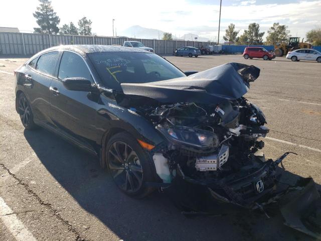 2HGFC2F89MH546213 - 2021 HONDA CIVIC SPOR BLACK photo 1