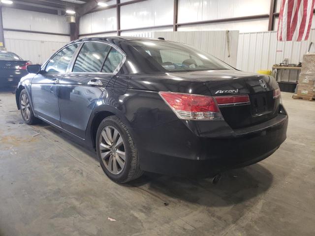 1HGCP3F84CA006505 - 2012 HONDA ACCORD EXL BLACK photo 3