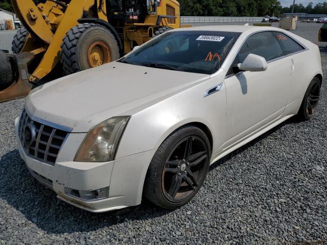 1G6DJ1E3XC0104252 - 2012 CADILLAC CTS PERFOR WHITE photo 2