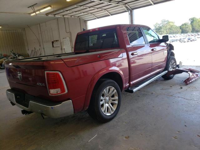 1C6RR7PT6ES389512 - 2014 RAM 1500 LONGH MAROON photo 4