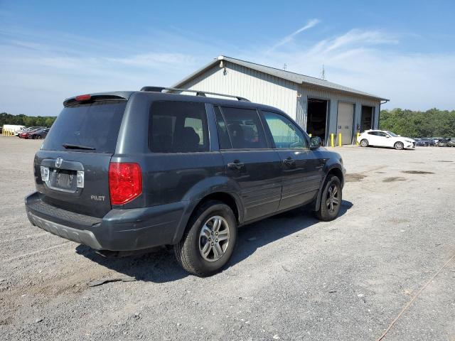 2HKYF18584H534332 - 2004 HONDA PILOT GRAY photo 4